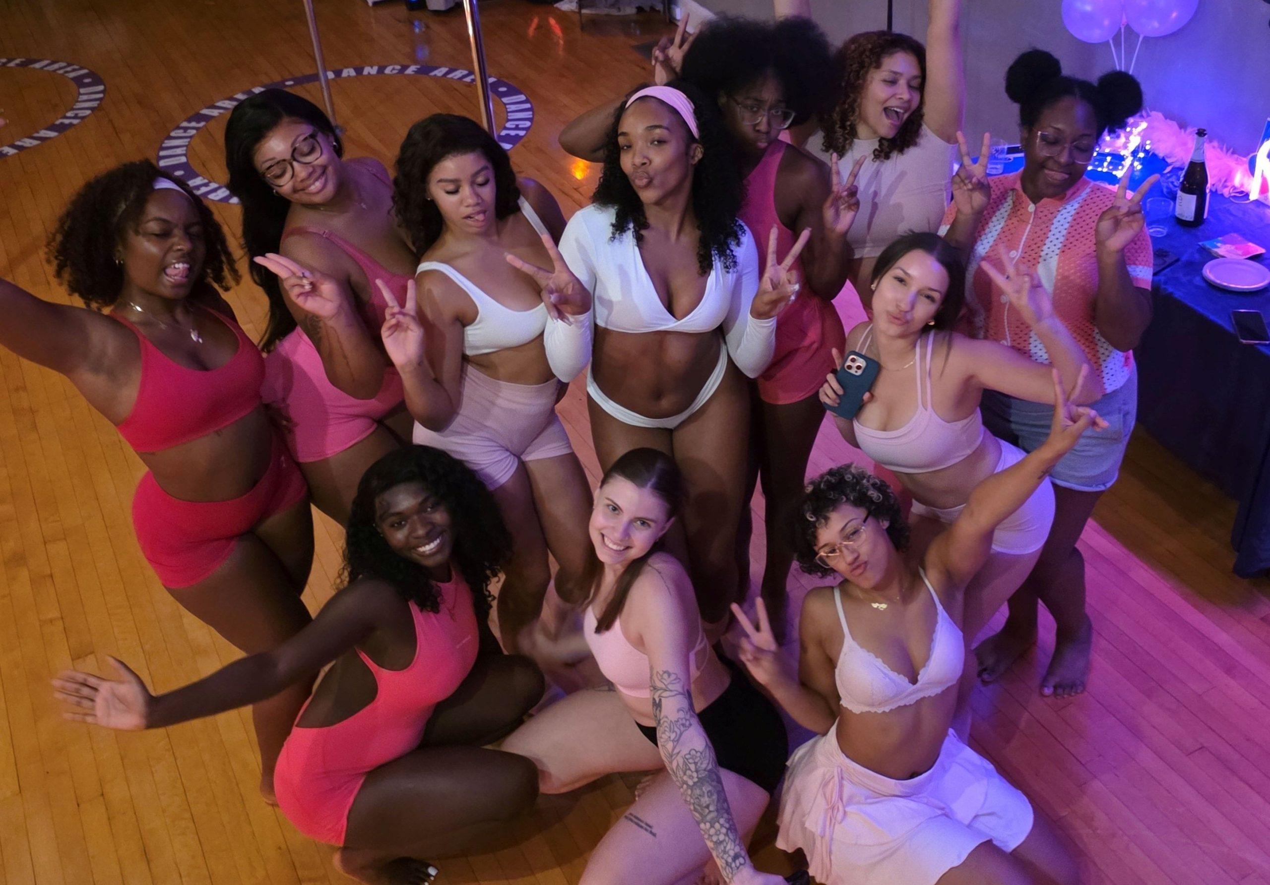 A private celebration at Work It Dance and Fitness